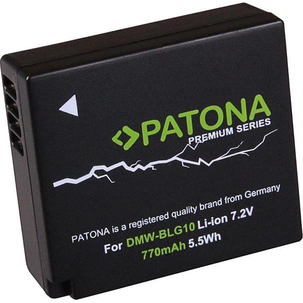 PATONA Premium Battery f. Panasonic DMC-GF6 DMW-BLG10 DMW-BLG10E CS-BLG10MC