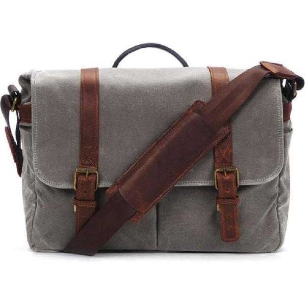 ONA The Brixton Messenger Bag Smoke