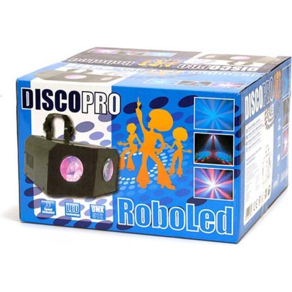 DiscoPro RoboLED dubbel lichteffect - 128 LED´s