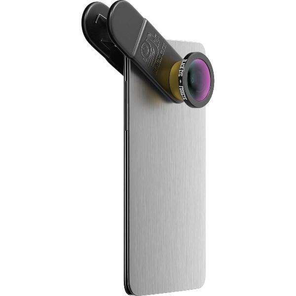 Black Eye PRO Fish Eye - 180° 15mm in 35mm format Full Frame - iPhone lens