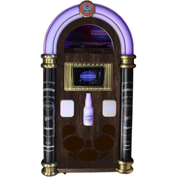 Strausser Jukebox Brown Wood