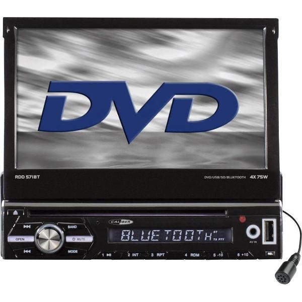 Caliber RDD571BT - Autoradio - FM radio - Bluetooth - Klapscherm -Zwart