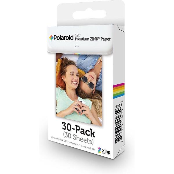 Polaroid Premium ZINK Zero Papier voor Polaroid camera's en printers - 30 stuks