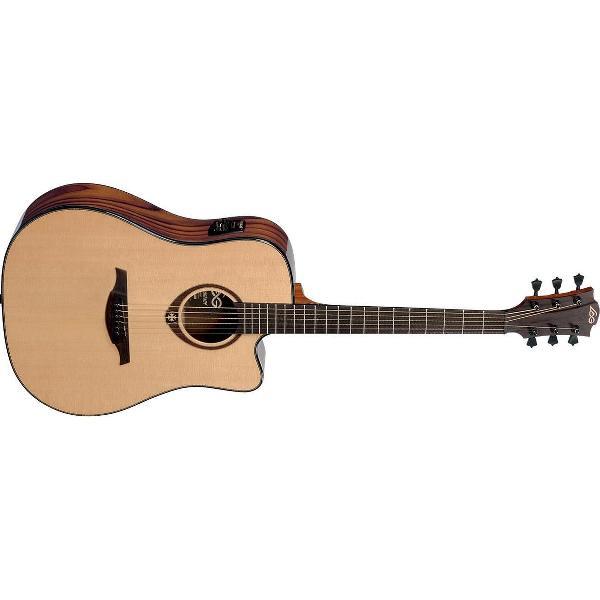Lâg Tramontane T500DCE elektro-akoestische dreadnought western gitaar