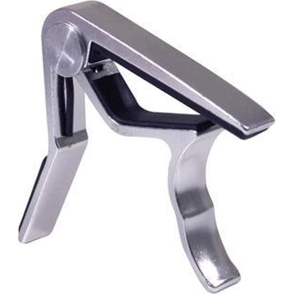 Metalen gitaar Capo met handvat - Zilver