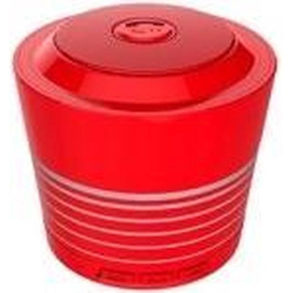 Bluetooth Stereo Speaker with FM Radio _ Red