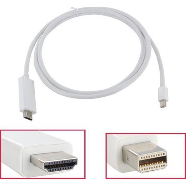 REBL - Thunderbolt Naar HDMI male Kabel - Wit - 3 meter