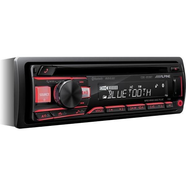 Alpine CDE-203BT Autoradio CD/ USB Bleutooth -1din