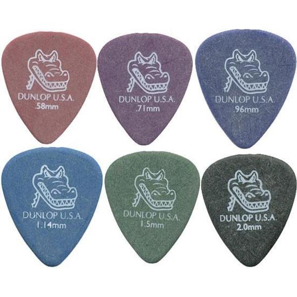 Plectrum Gator Grip SET 0.58mm-2.00mm 6-pack