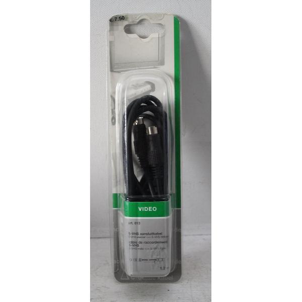 Deltac 813 S-VHS aansluitkabel 1.2m
