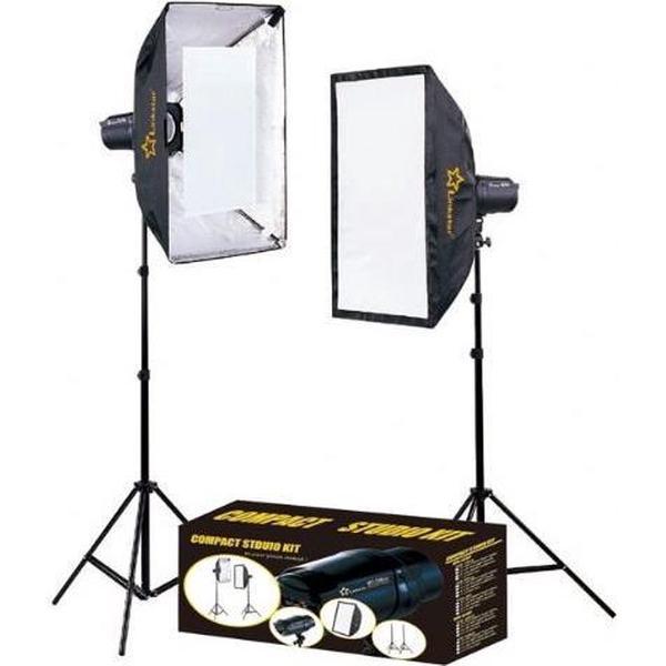 Linkstar MTK-2250D Zwart apparatuurset voor fotostudio