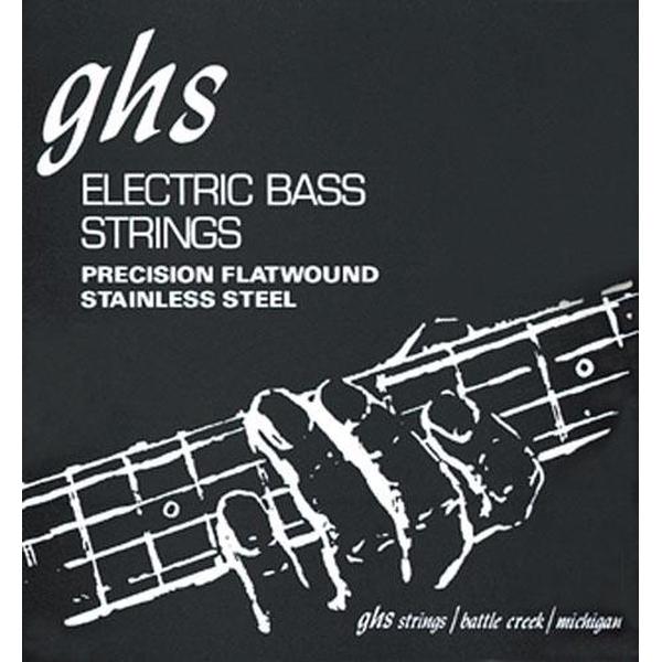 GHS M3075 Bass Brite Flats Strings flatwound bassnarenset