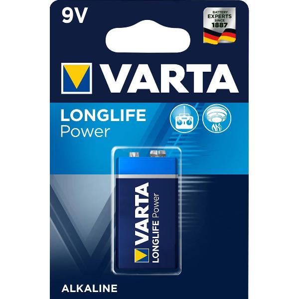 Varta - Batterij - Blok E - 9 Volt