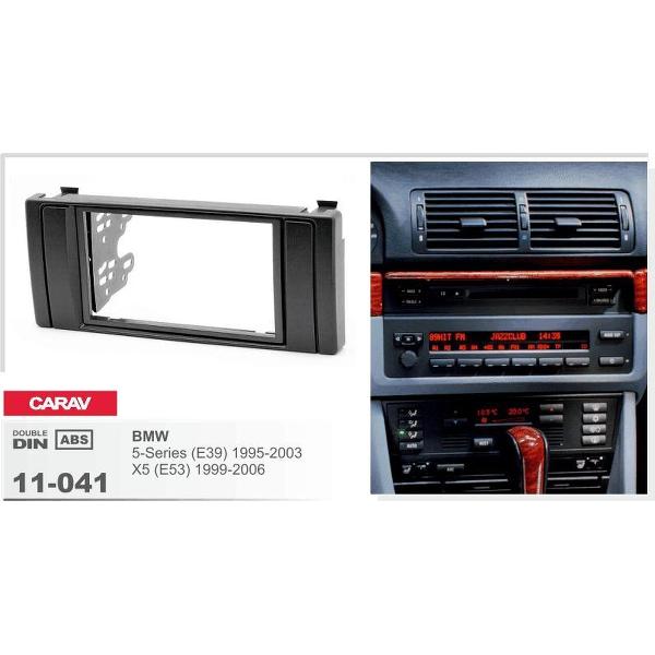 2-DIN BMW 5-Series (E39) 1995-2003; X5 (E53) 1999-2006 inbouwpaneel Audiovolt 11-041