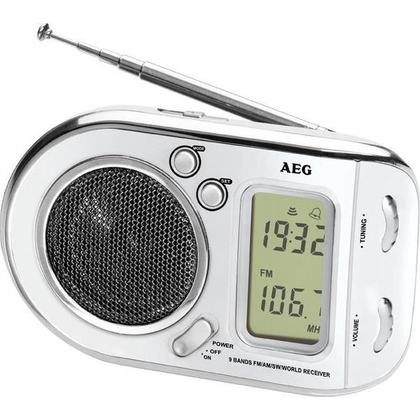 AEG WE 4125 Persoonlijk Digitaal Wit radio