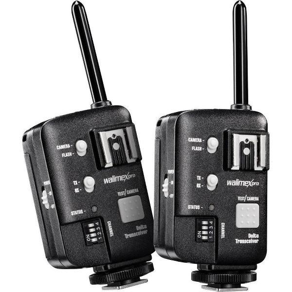 Walimex Pro Delta Transceiver for Canon EOS Camera 433MHz 100m 1/4-Inch Thread