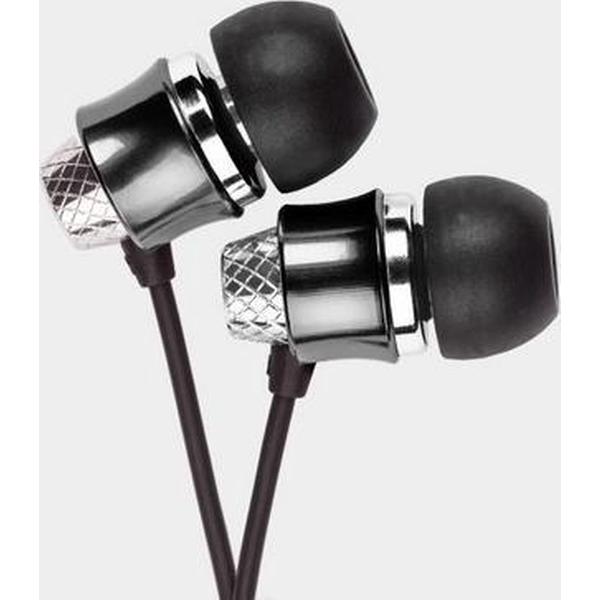 Krüger & Matz KMM01BK - Metalen in-ear ooroordopjes - zwart