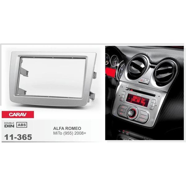2-DIN ALFA ROMEO MiTo (955) 2008+ afdeklijst / installatiekit Audiovolt 11-365