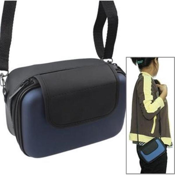 Draagbare digitale cameratas met riem (donkerblauw)