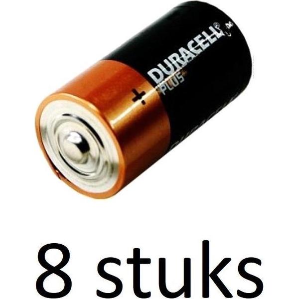 Duracell C Plus Power Batterijen - 8 stuks