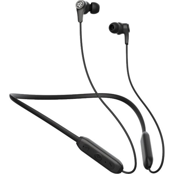 JLab Audio Jbuds Band - Draadloze Bluetooth In-ear Oordopjes - met Nekband - Sport - Zwart