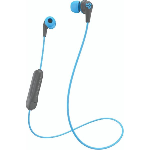 JLab Audio Jbuds Pro - Draadloze Bluetooth In-ear Oordopjes - met Nekband - Sport - Blauw