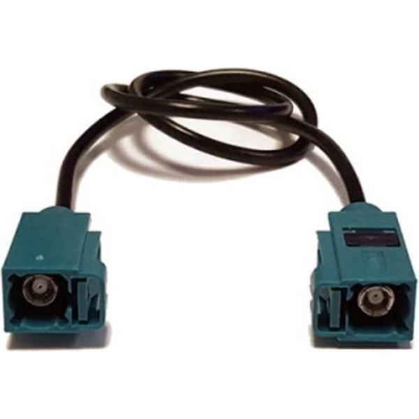 M-Use Fakra Z (v) - Fakra Z (v) antenne adapter - RG-174 / 50 Ohm - 0,15 meter