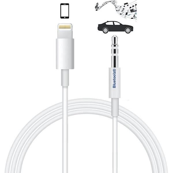 Bluelink | Audio adapter kabel van lightning naar 3.5 mm stereo| 1 meter | BT-MH025-B