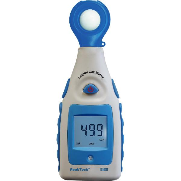 PeakTech 5165 Digitale-Lux-Meter 0...200.000 Lux