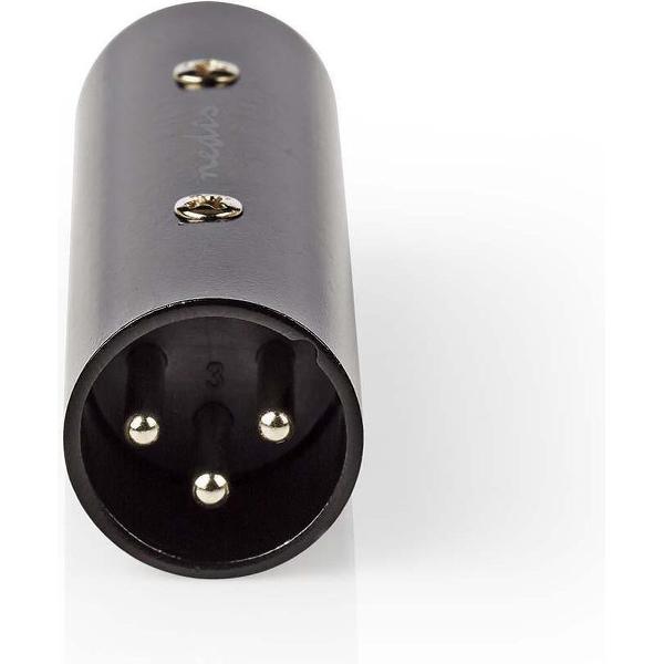 Nedis XLR (m) - XLR (m) koppelstuk
