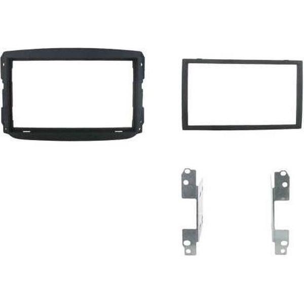 2-DIN FRAME FIAT 500 L 2012-> zwart