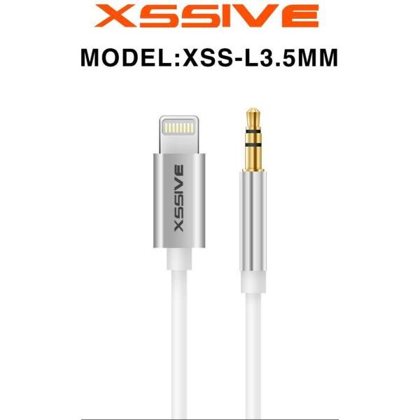 XSSIVE AUX CABLE/kabel - LIGHTNING 1M. XSS-L3.5MM
