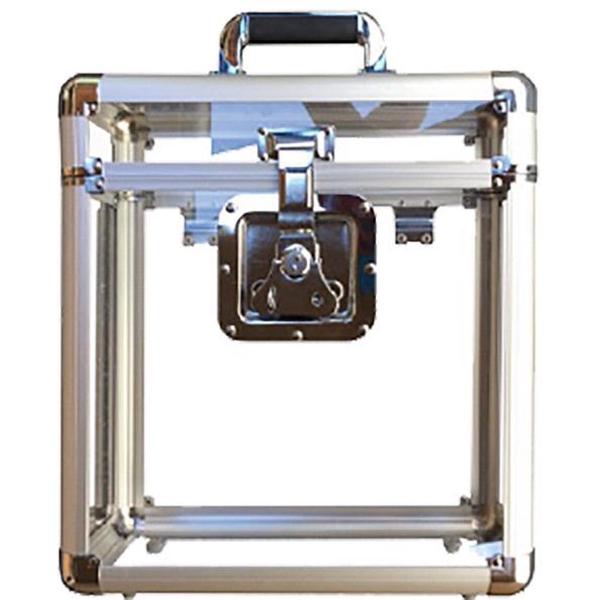 Platenkoffer transparant (25 LP)