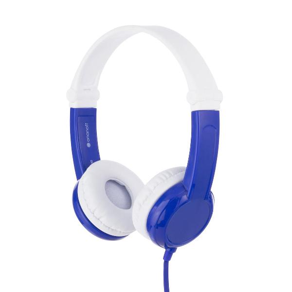BuddyPhones Connect Headset Hoofdband Blauw, Wit
