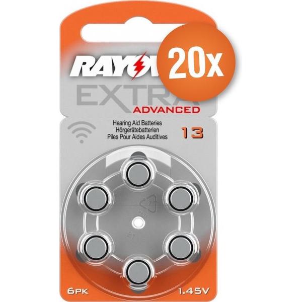 Rayovac 13 extra advanced - 120 stuks