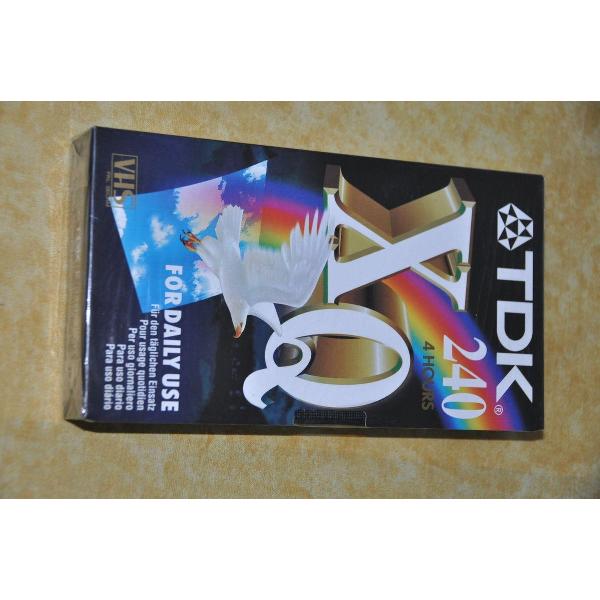 VHS TDK 240 min - 4 hour XQ