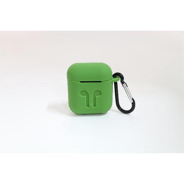 Airpods hoesje siliconen case cover beschermhoes-Groen
