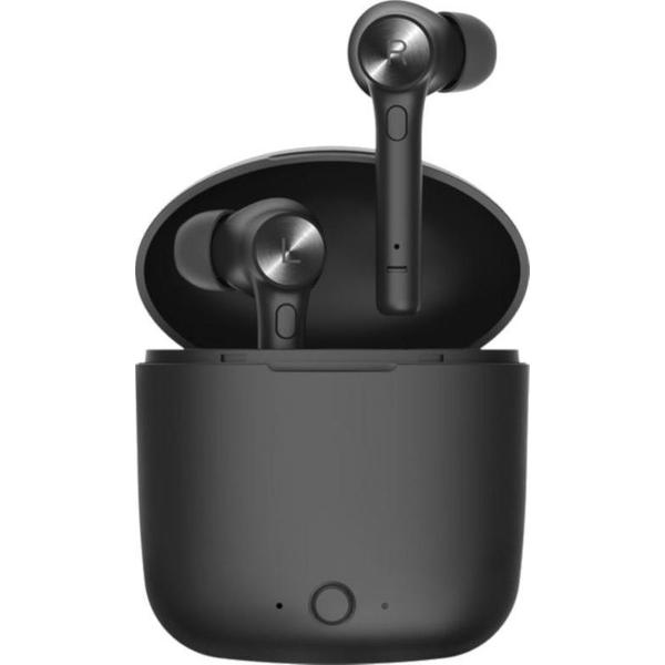 Draadloze headset oortjes blackpod 5.0 Bluetooth Zwart voor Ios en Android