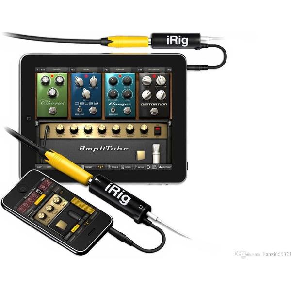 iRig gitaarversterker - mobiele gitaar effecten - interface/adapter - gitaaraccessoires