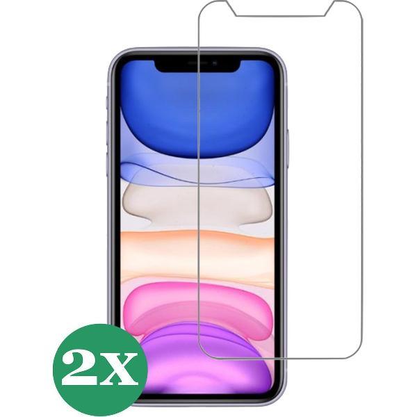 iPhone 11 Screenprotector - iPhone XR Screenprotector - Screen Protector Glas - 2 Stuks