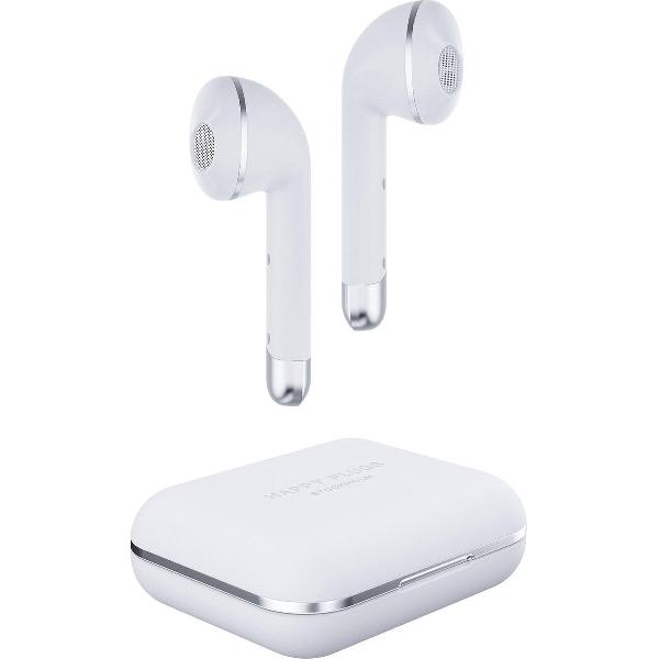 Happy Plugs Air 1 Wit – Volledig draadloze oordopjes - Inclusief oplaadcase
