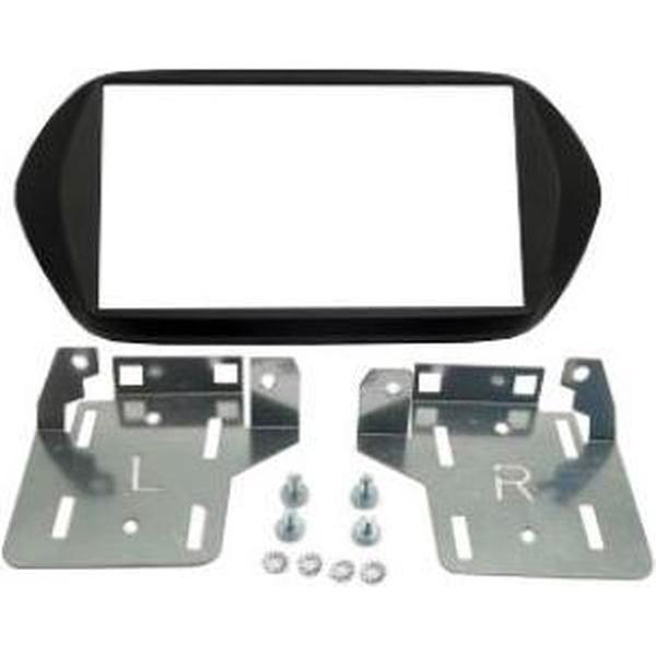 2-DIN frame ECO Fiat Tipo 2016- zonder oem navi Zwart