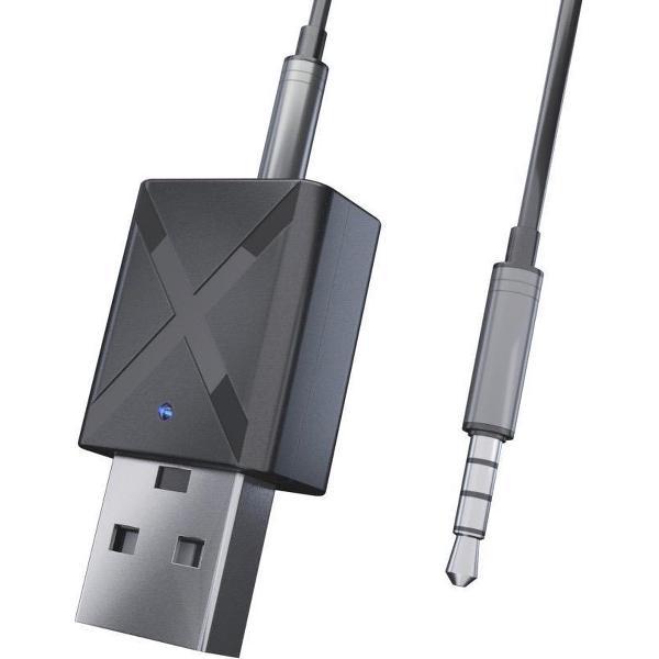 Compacte Bluetooth 5.0 Transmitter & Receiver - Audio voor in de auto, TV, stereo en alle andere apparaten