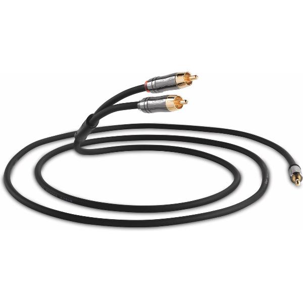 QED PERFORMANCE J2P 3m GRAPHITE - Aux-RCA kabel