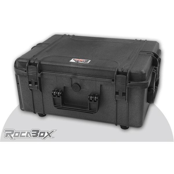 Rocabox - Universele koffer - Waterdicht IP76 - Zwart - RW-5440-124-BF - Plukschuim