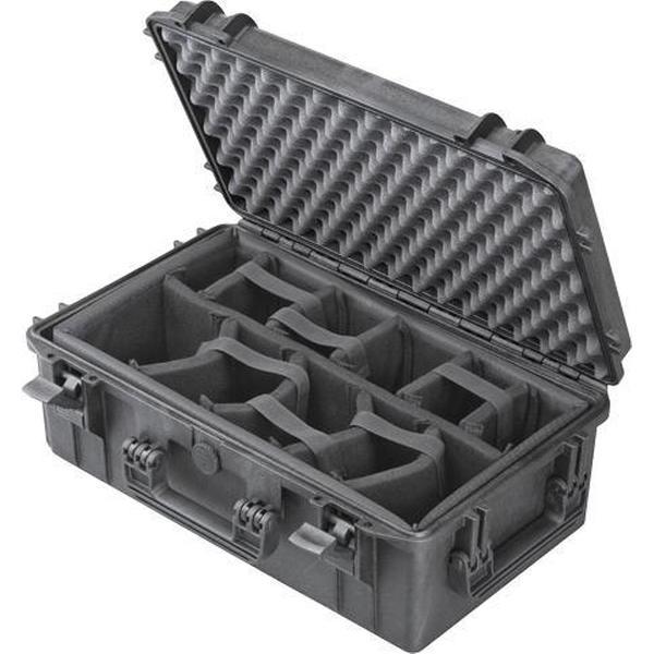Gaffergear camera koffer 052 zwart - Met klittenband vakverdeling - 36,100000 x 22,500000 x 22,500000 cm (BxDxH)