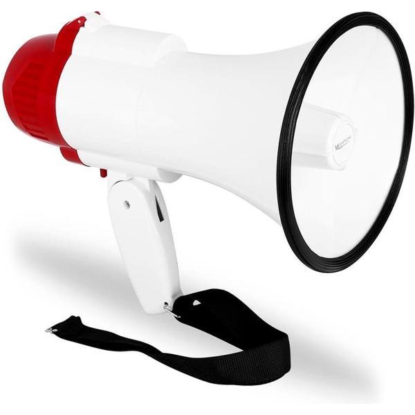 Megafoon opname compact licht 30W 500 meter