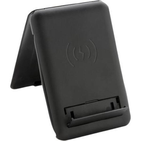 Xd Collection Oplader Draadloos Dubbel 5w 8,6 Cm Abs Zwart