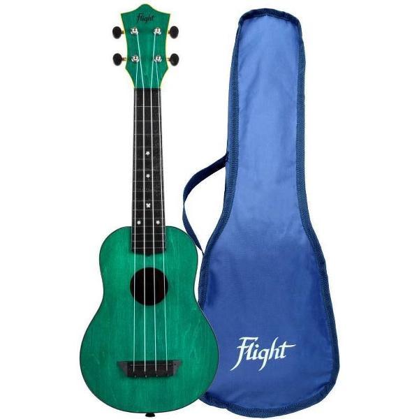 Flight Sopraan Ukelele - Travel Series - Groen - TUS35 GR