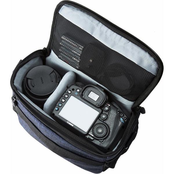 Cameratas voor Spiegelreflex Camera Met Regenhoes - Fototas - Blauw
